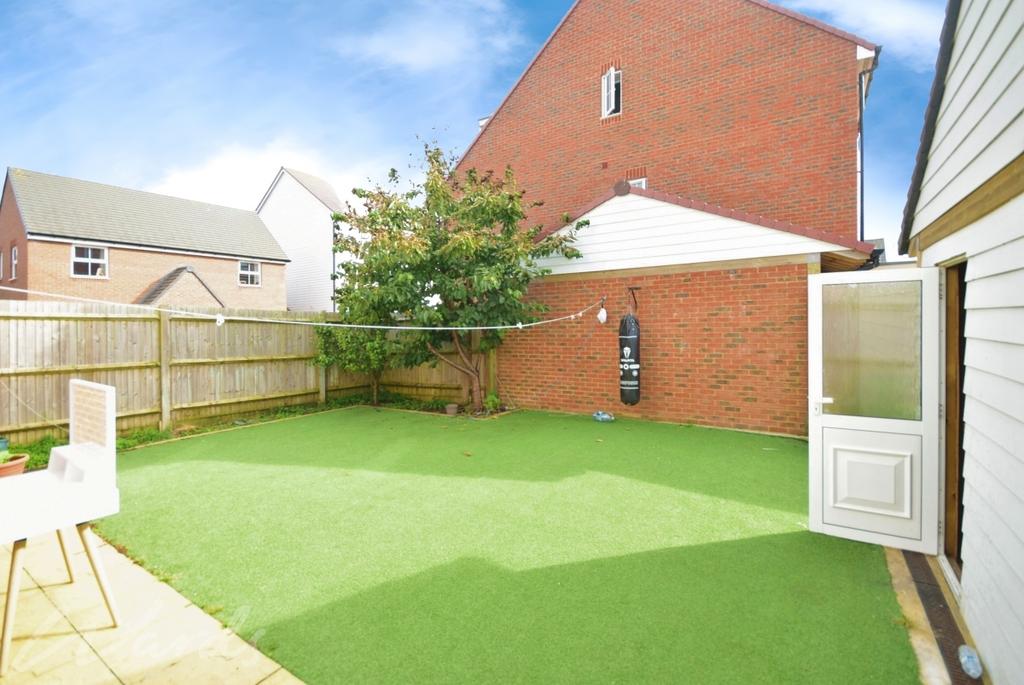 Rear garden