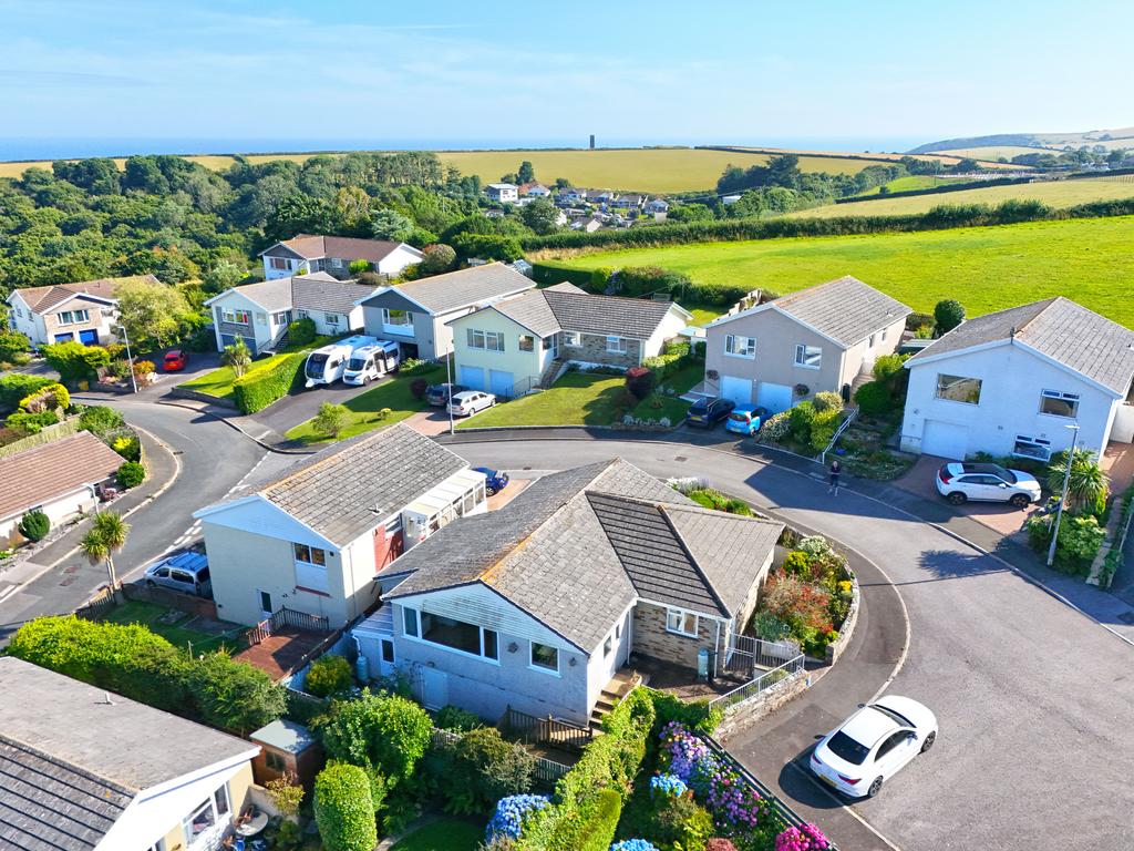 47 drone house view to sea