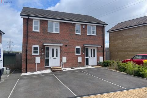 2 bedroom semi-detached house for sale, Clos Stratton, Coity, Bridgend. CF35 6GR