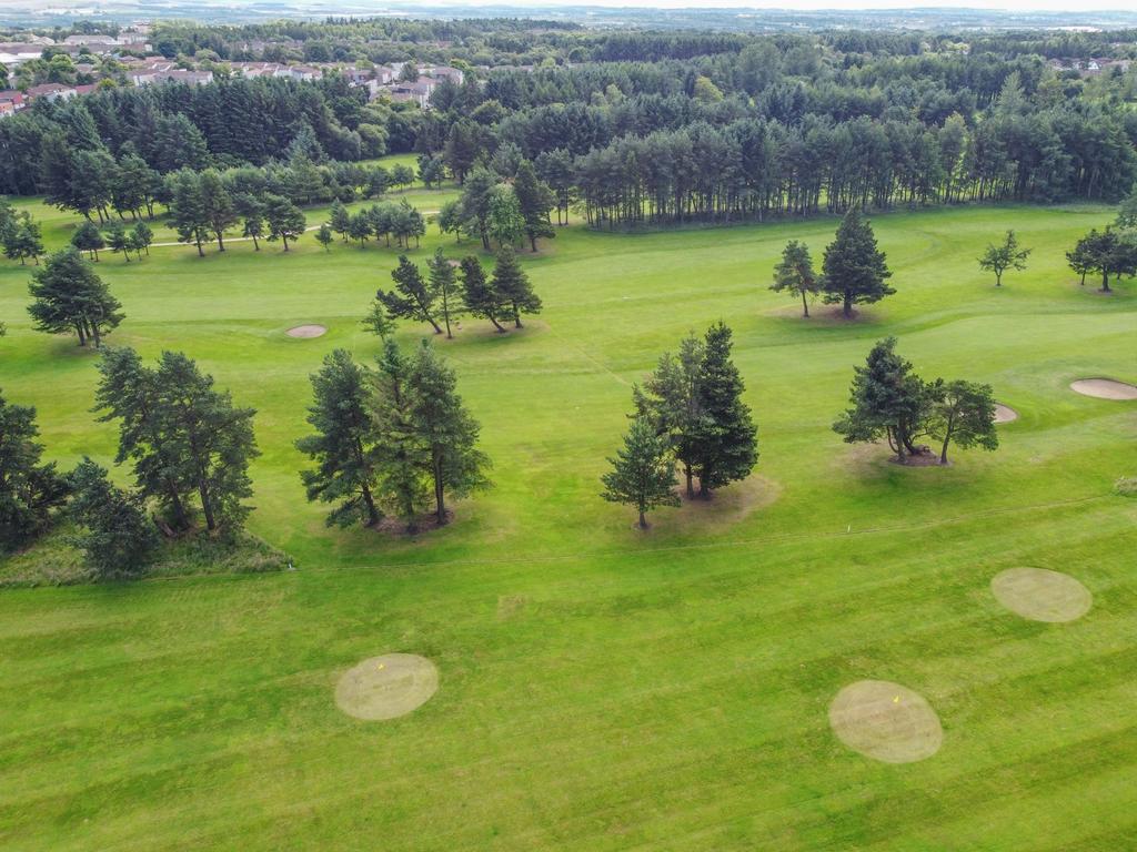 Aerial View of Golf Course