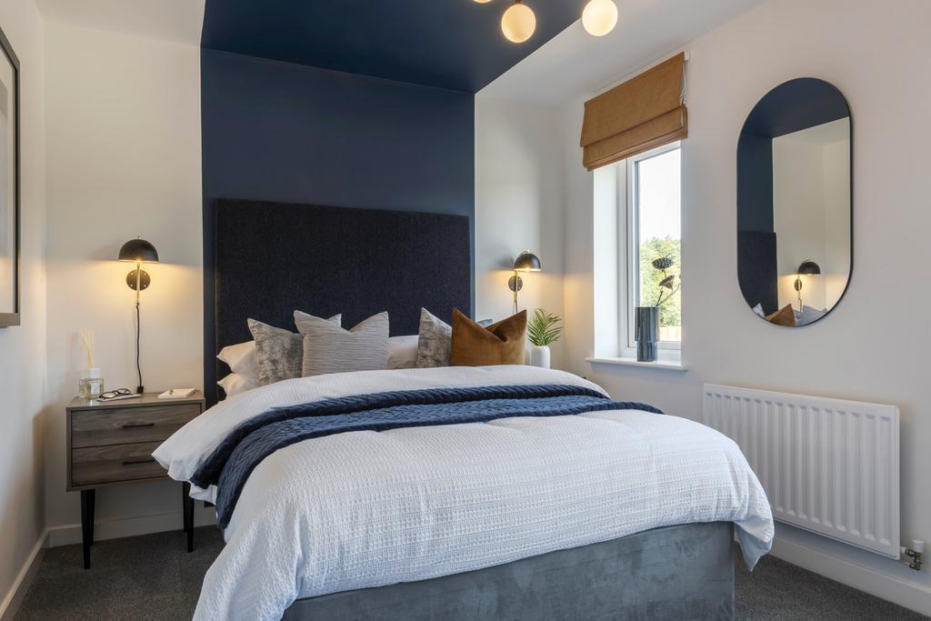 Indicative Bedroom, Contemporary Modern Decoration