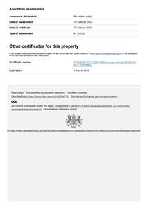 Energy performance certificate (EPC) – Find an ene