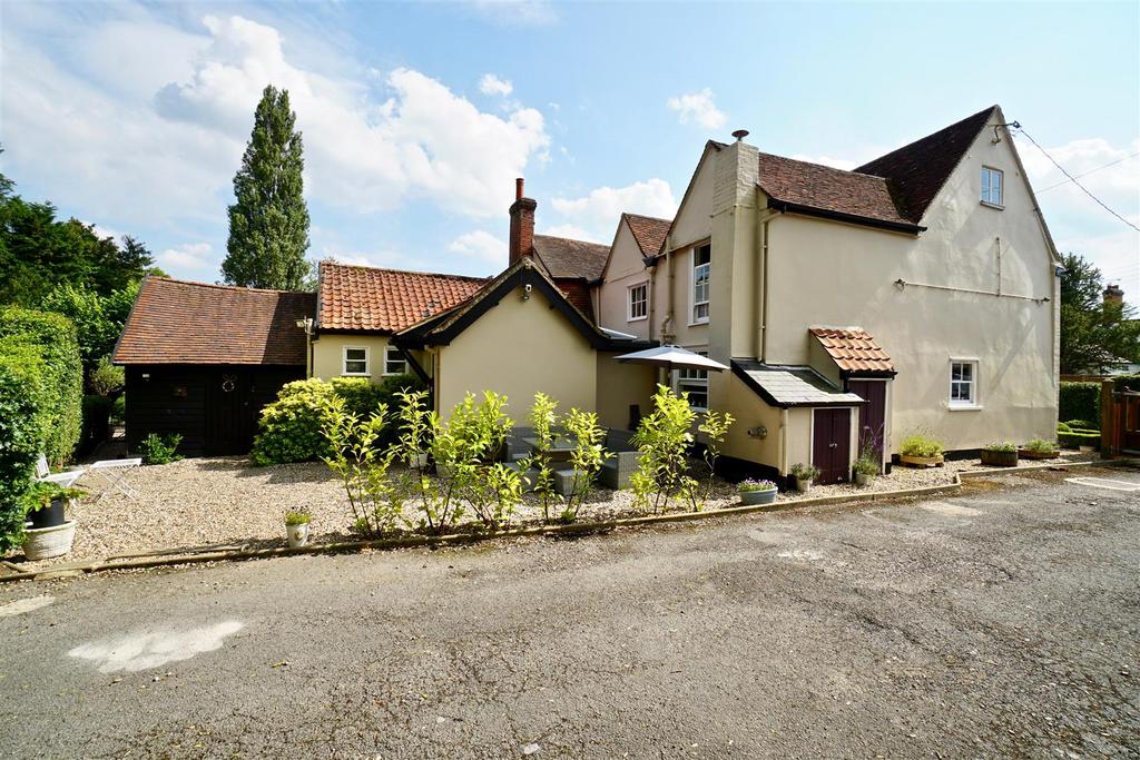 Rear of property