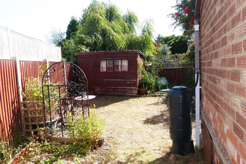 Rear garden