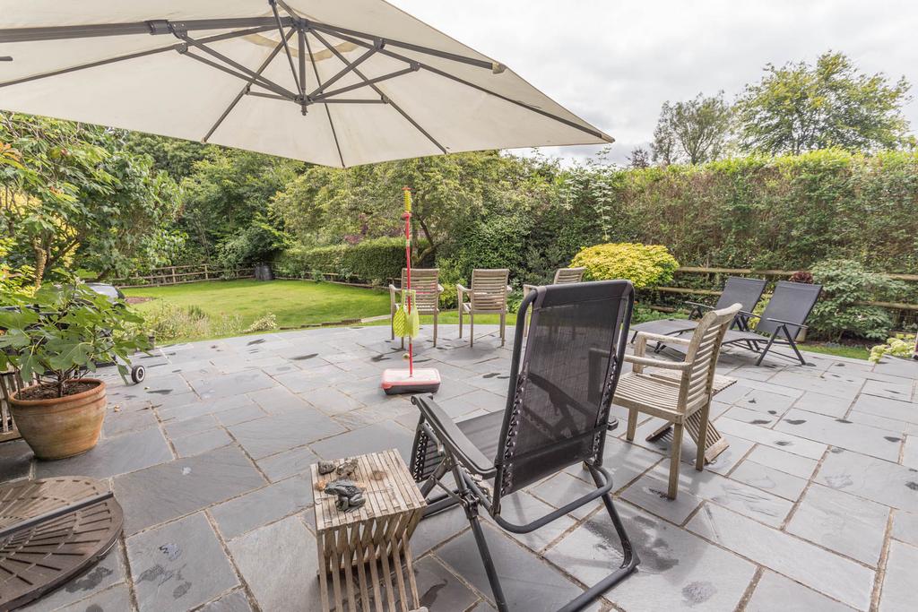 Large patio