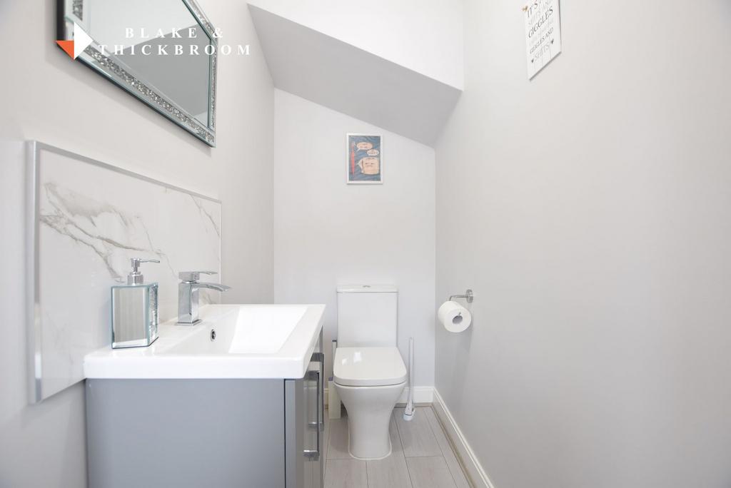 Ground floor cloakroom