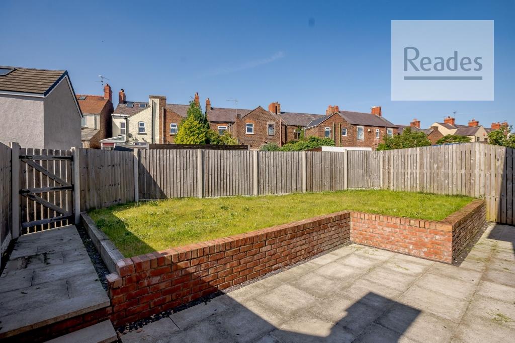 Rear garden