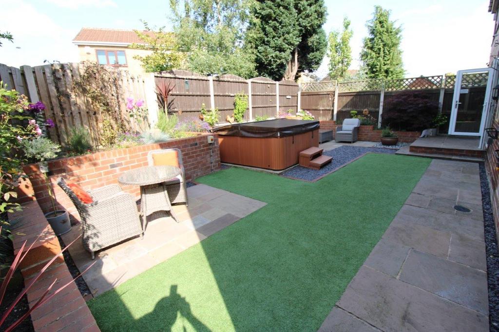 Rear garden