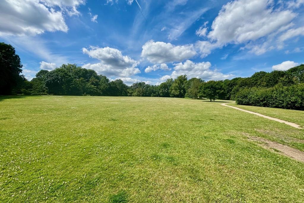 Frankmuir playing field for the old workshop