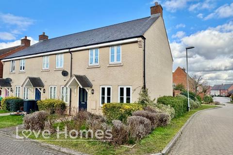 3 bedroom end of terrace house for sale, Butler Drive, Lidlington