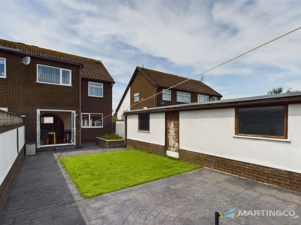 Rear Garden &amp; Garage