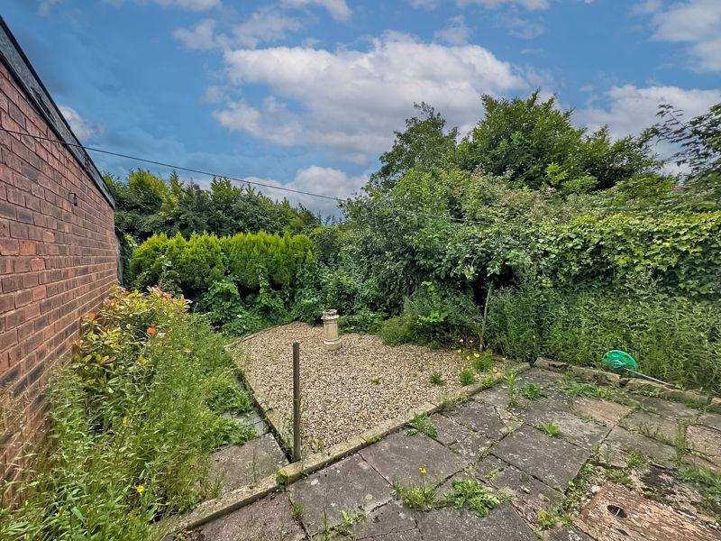Rear courtyard
