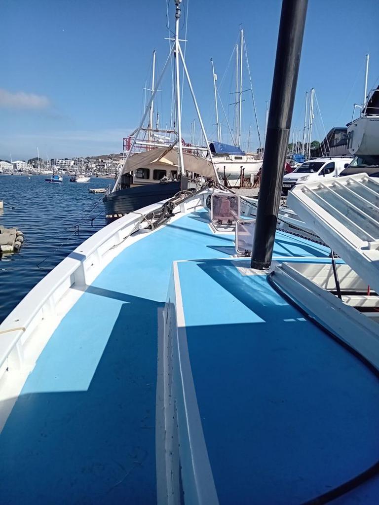 Outside of boat