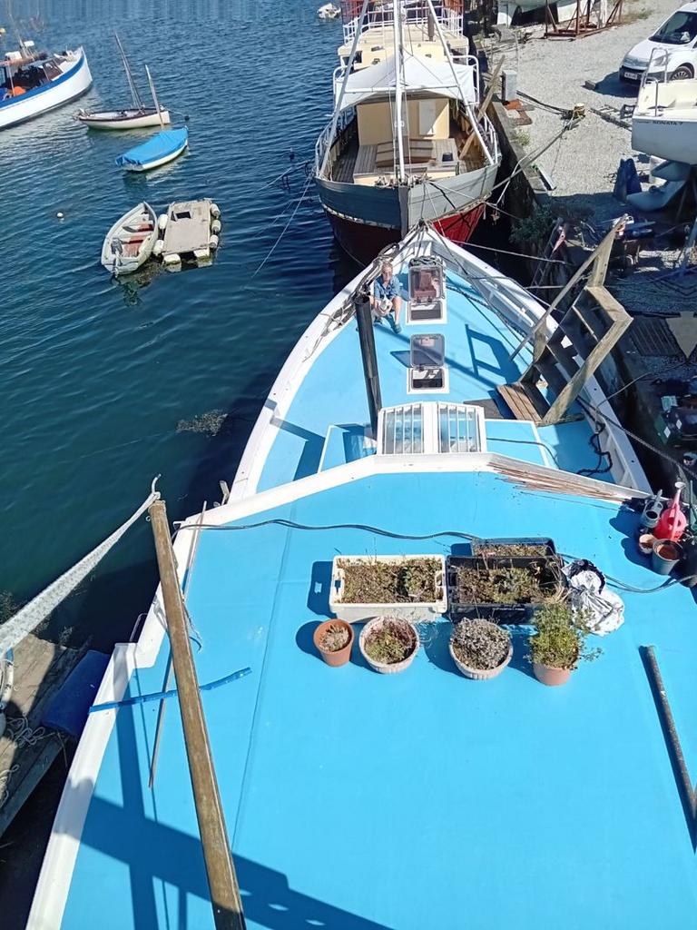 Outside of boat