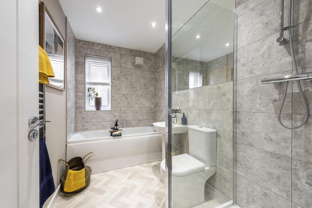 Indicative En Suite Shower Room, Contemporary...