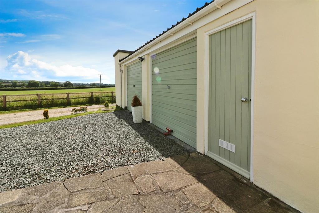 Double garage