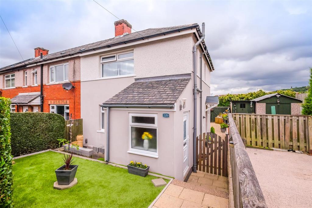 Backhold Drive, Siddal, Halifax 3 bed end of terrace house for sale £