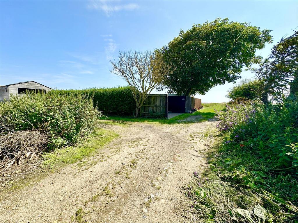 Driveway entrance