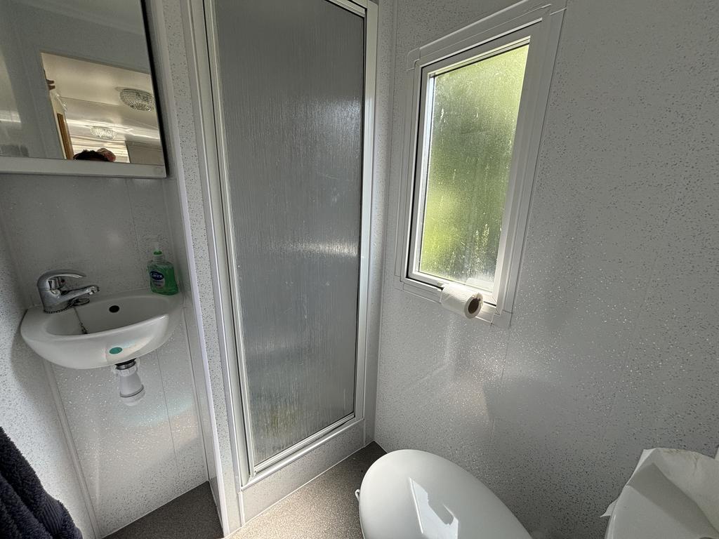 Caravan   shower room