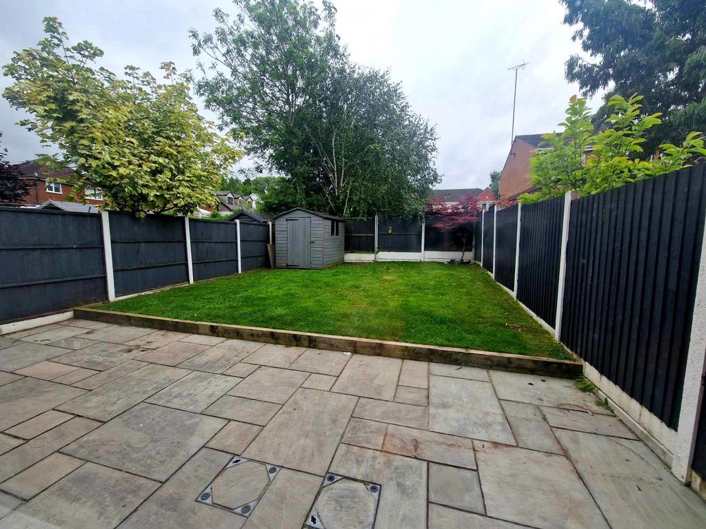 Rear garden