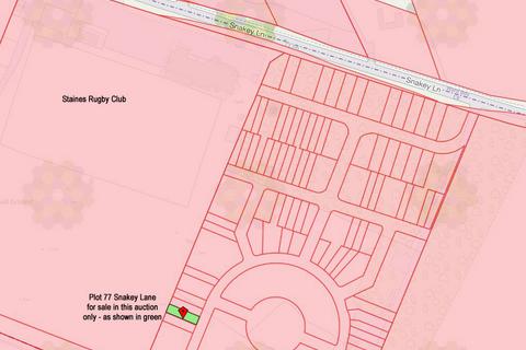 Land for sale, Snakey Lane, Feltham TW13