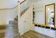 Stairs with understairs cupboard