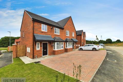 3 bedroom semi-detached house for sale, Plantation Close, Wellfield Rise, Wingate, County Durham, TS28 5FS