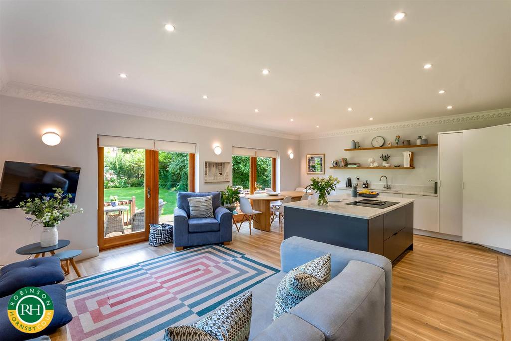 Open family room