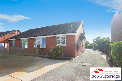 2 bedroom semi-detached bungalow for sale, Leamington Gardens, May Bank, Newcastle