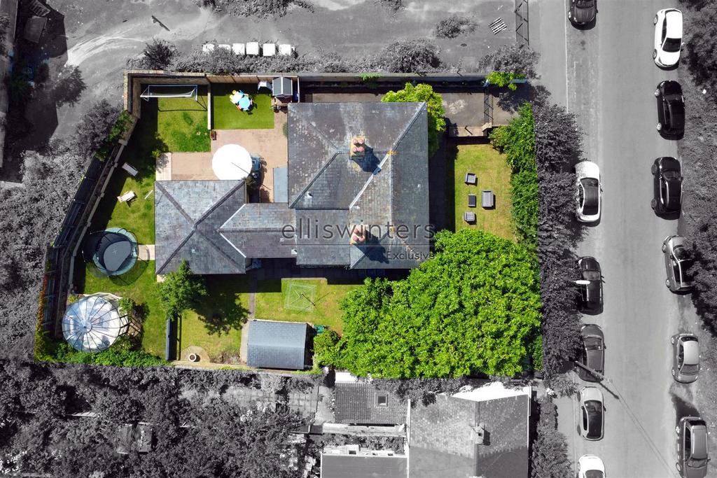 Arona Villa, London Road, St. Ives - Aerial Highli