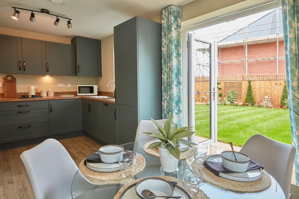 Open plan kitchen in the Moresby 3 bedroom home