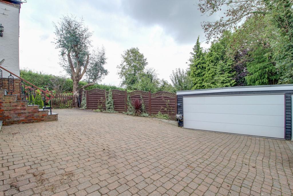 Driveway and Double Garage