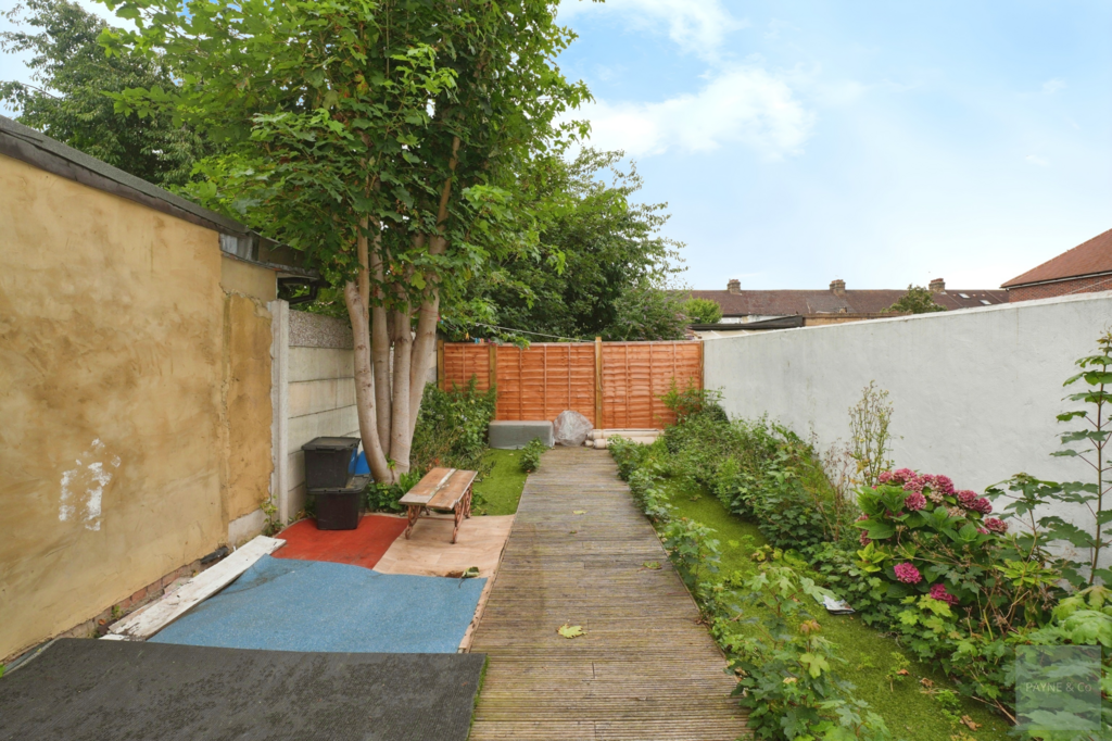 Rear garden