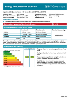 2 bedroom flat to rent, 105 Queen Street, City Centre, Sheffield, S1