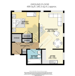 1 bedroom flat for sale, f Walbrook Avenue, Springfield, Milton Keynes