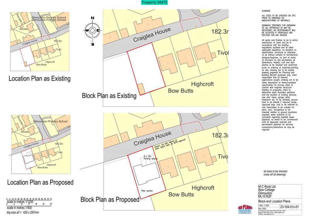 Block plan