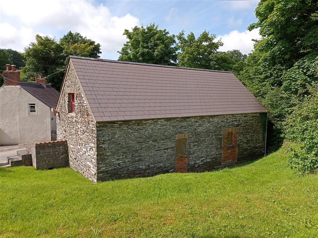 Rear View Of Barn