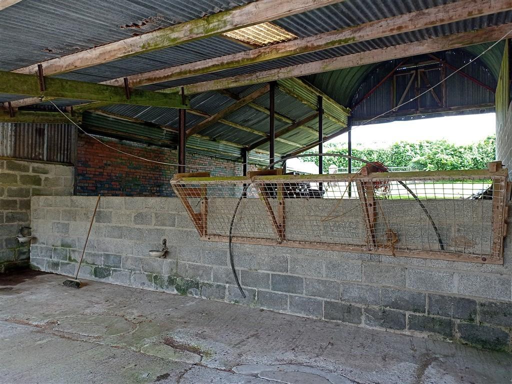 Inside View Of Outbuildings