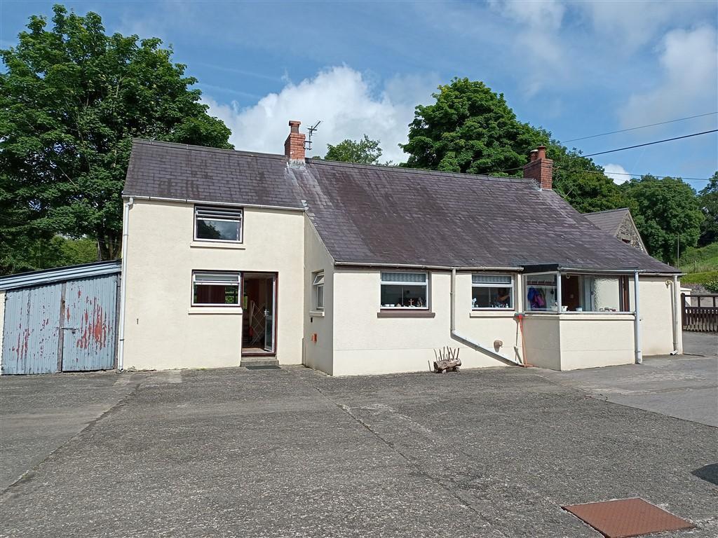 Rear View Of Farmhouse