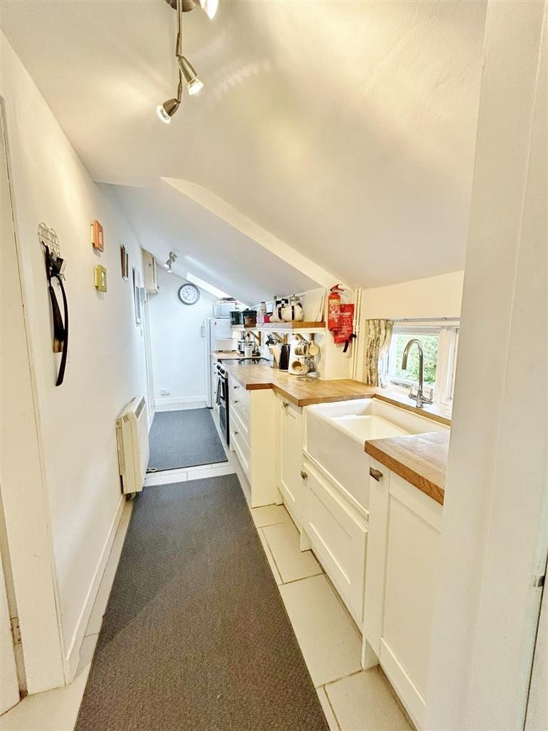 Kitchen from rear door