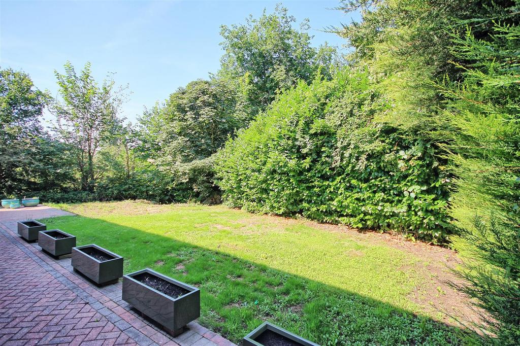 Rear garden