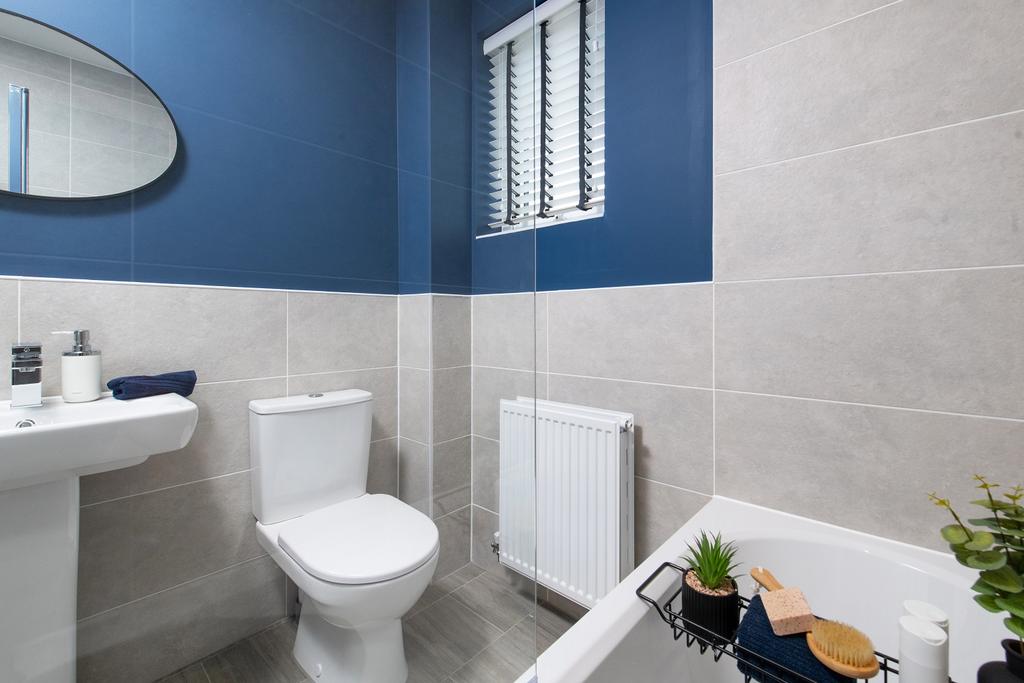 Kingsville Show Home bathroom Franklin Gardens