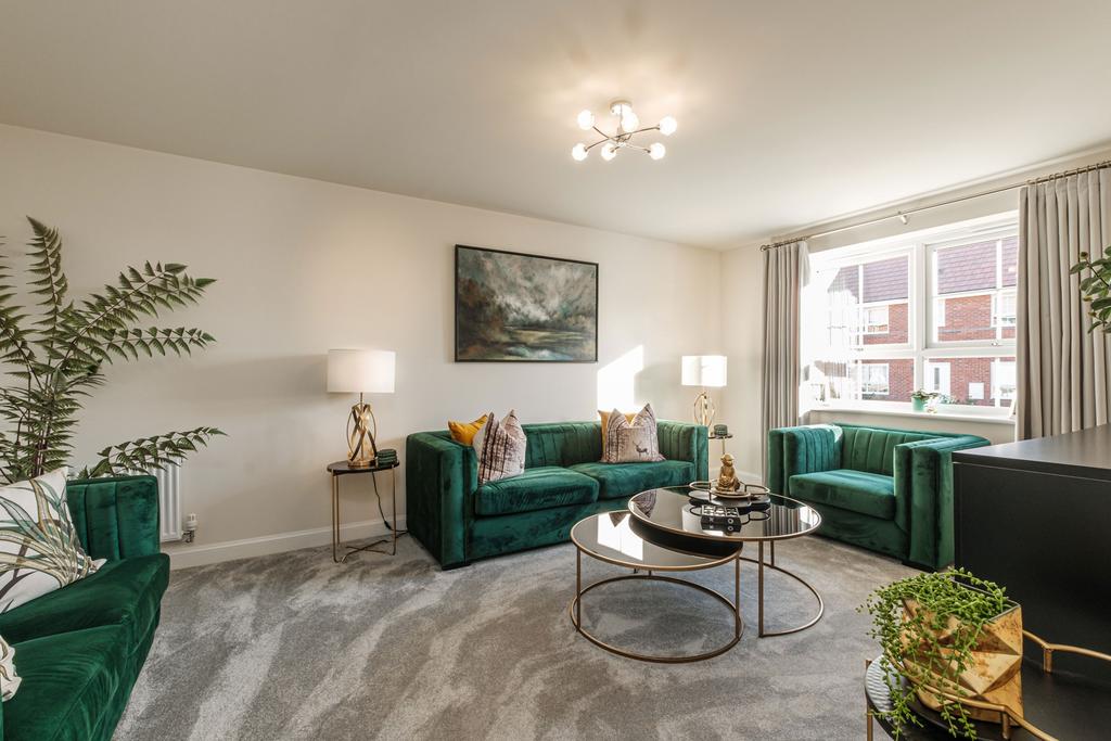 Interior view of lounge in our Hale 4 bedroom home