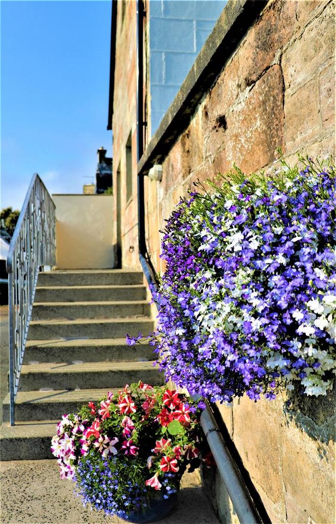 Steps to guest suite