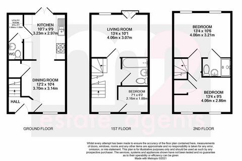 3 bedroom townhouse for sale, Lysaght Circle, Newport NP19