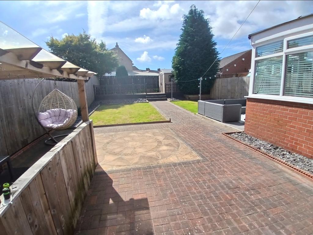 Rear garden