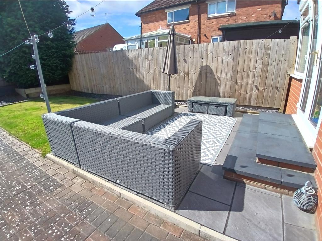 Rear garden