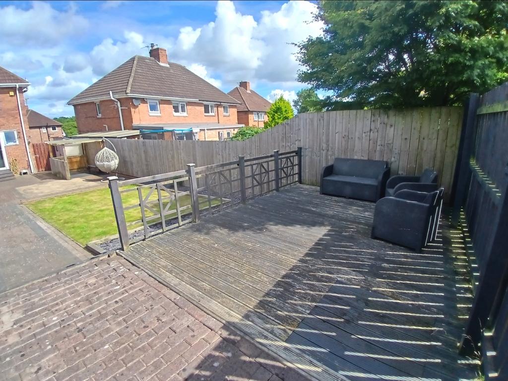 Rear garden