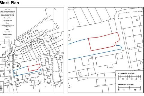 Plot for sale, Lime Street, Stogursey, Bridgwater, TA5