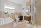 Spacious bathroom